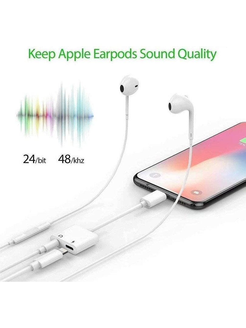 AUGEN Headphone Jack & Charge Adapter
